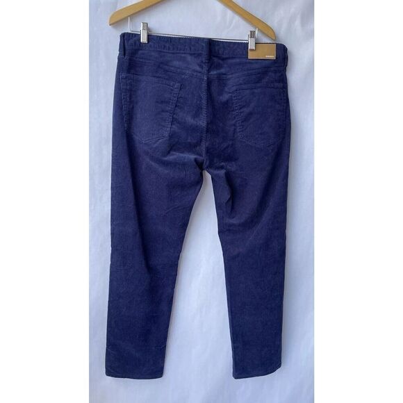 Bonobos Men’s 35x32 Slim Fit Corduroy Pants Blue Modern Preppy Stretch Casual Ex - Picture 3 of 10